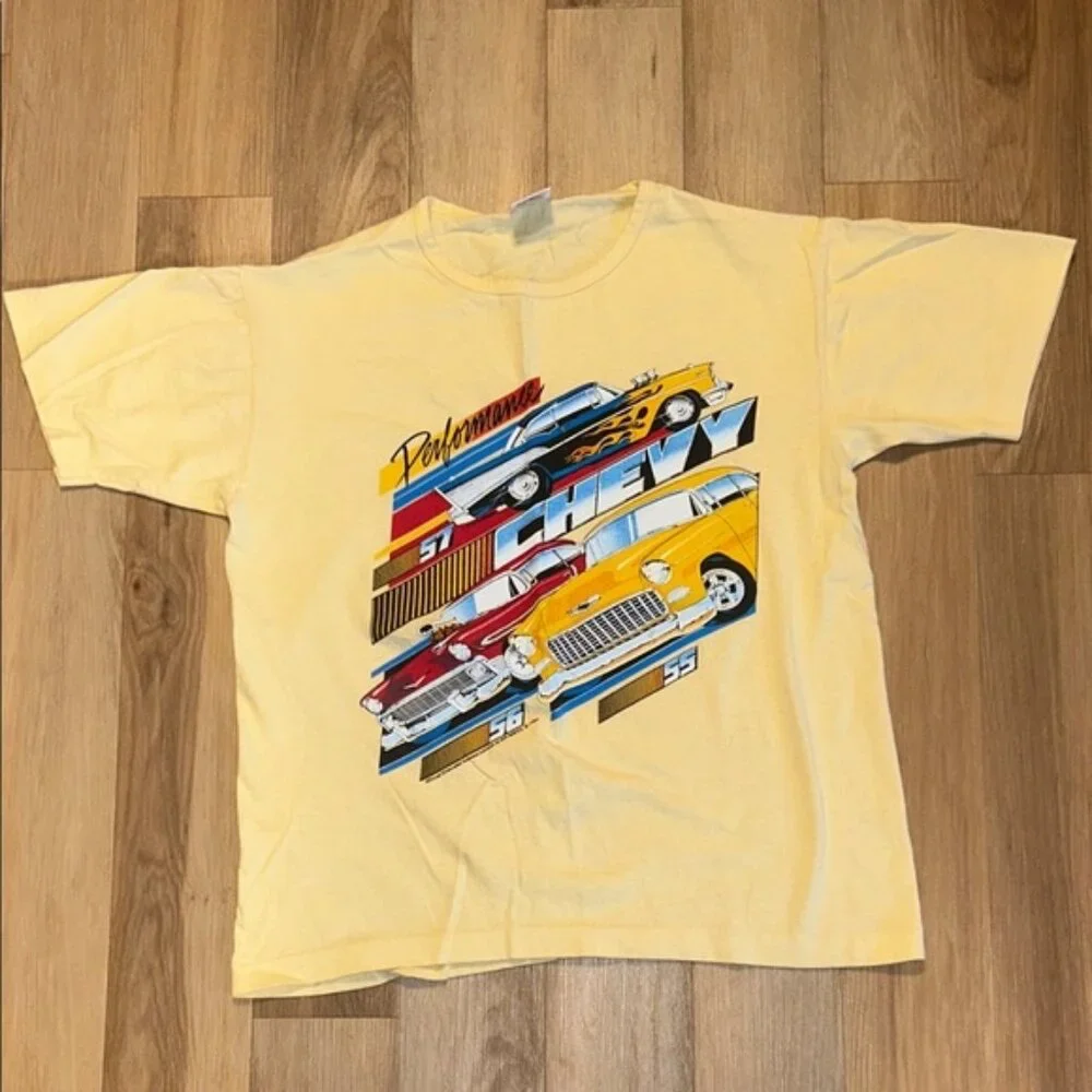 Chevy Yellow Graphic T-Shirt